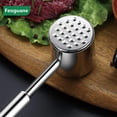 thumbnail image 3 of Picadora de carne de martillo de doble cara de acero inoxidable para trabajo pesado, picadora de carne, picadora de carne de doble cara, picadora de carne de acero inoxidable Ormromra YQ-2451, 3 of 4