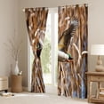 thumbnail image 3 of Castle Fairy Mallard Duck Black Out Curtains,Autumn Animal Curtains Pack of 2 (42x63 Each), 3 of 6