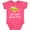 Vintage Hot Pink, variant on Inktastic My First Plane Trip Airplane Travel Boys or Girls Baby Bodysuit