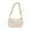 White, variant on RBCKVXZ Corduroy Crossbody Bags for Women, Trendy Medium Crescent Bag, Lightweight Woman Over Shoulder Purse with Bow - Brown