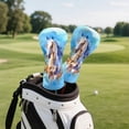thumbnail image 4 of Uorisanigo Golf Headcovers 3PCS Premium Leather Waterproof Western Horse Driver Fairway(FW) Wood Hybrid(UT) for Extra Club Protection, Golf Driver Fairway Hybrid Head Cover, 4 of 7