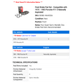 thumbnail image 2 of Front Brake Pad Set - Compatible with 1975 - 1983 Porsche 911 S Naturally Aspirated 1976 1977 1978 1979 1980 1981 1982, 2 of 2