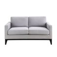 thumbnail image 4 of Mesa Sofa With Hardwood Frame & Quality Fabric, Light Grey, 4 of 6
