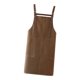 thumbnail image 4 of Delantal de chef, delantal para cocinar y hornear, delantal de cocina impermeable, mono, delantal con pechera para café, 4 of 9