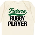 thumbnail image 4 of Inktastic Future Rugby Player Boys Long Sleeve Baby Bodysuit, 4 of 5