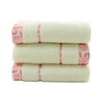 thumbnail image 2 of Absorbent Dry Face Towel, Washcloth, Soft Bath Towel, Quick Drying, for Bathroom, Gym, and Spa, 1 Piece, Pink, by FAJHHA, 2 of 8