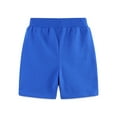 thumbnail image 4 of Tdoqot Boys' Performance Shorts- Soft Cootton Elastic Waist Print Basketball Shorts Blue Size 3 T, 4 of 6