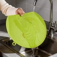 thumbnail image 6 of Beautynvta Plastic Cutting Board for Kitchen, Half Round Double-Sided Kitchen Chopping Board Non-Slip for Meat, Fruit, Vegetables, Meal Prep, 13.8x11.4 Inch, 6 of 6