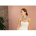 thumbnail image 4 of Sublime Floral Light Green Aventurine-Freshwater White Pearl Necklace, 4 of 4