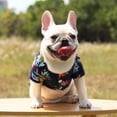 thumbnail image 6 of Dog Hawaiian T-Shirt – Tropical Pineapple Floral Print Pet Tee,Lightweight Summer Beach Shirt for Small Medium Dogs & Cats,Puppy Apparel, 6 of 6