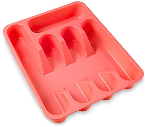 large cutlery tray Red 