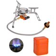 thumbnail image 4 of Bgsha Réchaud à Gaz Portable Pliable pour Camping Randonnée Cuisson Brûleur, 4 of 8