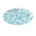thumbnail image 4 of Nappe Équipée Résistance à l'Eau Table de Dîner Couverture Anti-Poussière Propre Feuilles Vertes 120cm, 4 of 9