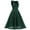 DT-Army Green, variant on Women's Short Sleeve Lace Dress-Fit & Flare-Polyester Blend-for Wedding Guest/Party-Romantic Lace