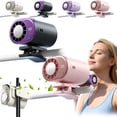 thumbnail image 1 of 2026 Car Clip on Air Conditioner Fan with LED Display - 360° Rotation, USB Rechargeable Personal Cooling Fan, 199 Speeds Adjustable, 16℃ Semi-Cooling Wide Clamp Detachable (2PCS-C), 1 of 8