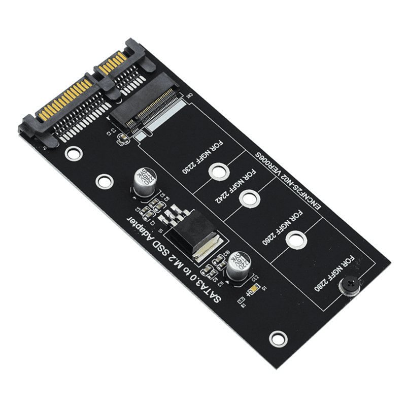 M.2 SATA Adapter M2 to SATA Adapter M.2 to SATA Adapter M.2 NGFF Converter 2.5inch SATA3 Card B