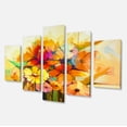 thumbnail image 2 of Fleurs Gerbera Colorées Fantastiques - Grande Impression sur Toile Florale, 2 of 3