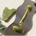 thumbnail image 6 of CozyNestFinds Genuine Jade Roller & Gua Sha Set for Face, Cooling & Firming Effect, Sculpting Tool for Jawline & Skin Care, Self-Care Gift for Women & Men, 6 of 8