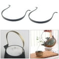 thumbnail image 4 of mango de tetera Mango De Metal DIY Tetera Juego De Té Manijas Reemplazo Accesorio De Decoración Para El Hogar Negro Grande Magideal mango de tetera, 4 of 7