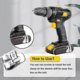 thumbnail image 4 of 8pcs Belt Clip For Ryobi, Belt Hook With Screw For Ryobi And Ridgid 18 Volt Tools 633586002, For Ryobi Makita Dewalt_newway_, 4 of 5