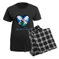 thumbnail image 5 of CafePress - Heart And Thistle Women's Dark Pajamas - Women's Short Sleeve Print T-Shirt and Pants Dark Cotton Pajama Set, 5 of 7