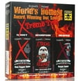 thumbnail image 2 of Elijah's Xtreme Trio Hottest Hot Sauce Variety Pack Includes Xtreme Regret Carolina Reaper Hot Sauce, Ghost Pepper Sauce & Sweet Reaper Hot Sauces - Gluten Free & Vegan - Father's Day Gift Set, 2 of 5