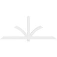 thumbnail image 2 of 84"W x 35"H x 2"D x 4"F, 10/12 Pitch, Redmond Architectural Grade PVC Gable Bracket, 2 of 8