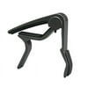 Dunlop Acoustic Guitar Curved Trigger Capo, Smoked Chrome
