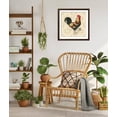 thumbnail image 3 of Rooster 2 Framed Art Print by Kimberly Allen, 30" x 30", Sold by Art.com, 3 of 4