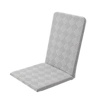 Luoshdecor Square Stripe Chair Cushion Set for Rocking Chair, Soft Thin Lightweight Back Pillow & Seat Cushion Non-Slip for Outdoor, Garden, yard