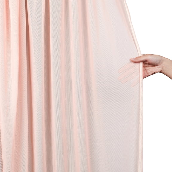 2.1 Yards Elastic Fabrics 69Inch 4-Way Stretch Lightweight Sheer Mesh Material Mesh Polyster Netting Fabric Apparel Fabric