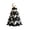 B, variant on DIY Halloween Quilted Fabric Tree Kit, Quilt Kits for Beginners, Quilting Kits with Fabric and Pattern, 3D Padded Sewing Project Patchwork Craft Kits for Aesthetic Decor Gifts