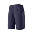 thumbnail image 5 of EOYWHK Gym Shorts with Pockets Elastic Waist Workout Shorts for Men Soft Lightweight Breathable Comfort Athletic Shorts for Men Dark Blue, Size S, 5 of 8