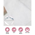 thumbnail image 6 of Blue Eucalyptus Leaves Kitchen Dish Towels for Drying Dishes Set of 4, Watercolor Spring Summer Botanical Waffle Weave Microfiber Hand Tea Bathroom Towels Quick Dry & Absorbent Towel 15.7x23.6, 6 of 7