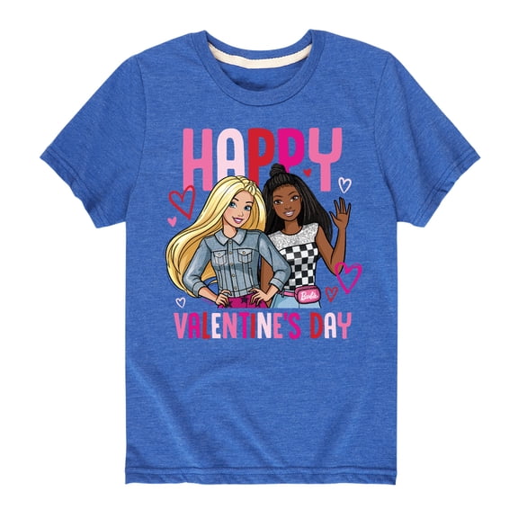 Barbie - Happy Valentine's Day - Toddler And Youth Short Sleeve Graphic T-Shirt