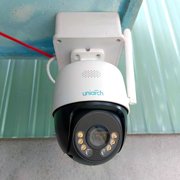 3MP Weatherproof Wi-Fi Active Deterrence Mini Pan & Tilt IP Security Camera
