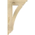 thumbnail image 3 of Ekena Millwork 4"W x 16"D x 28"H Thorton Traditional Rough Sawn Bracket, Douglas Fir, 3 of 4