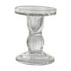 thumbnail image 3 of Portavelas de vidrio transparente Macarena Candelero soporte de vela decorativos Manualidades para mesa Aniversario de vacaciones decoración Portavelas cónico, 3 of 8