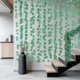 thumbnail image 4 of 86.6inches 12 Pcs In A Pack Simulation Radish Leaf Decoration Christmas Home Decoration Green Wall Hanging Decoration Mantel Tabletop Porch Decor, 4 of 6