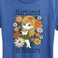 thumbnail image 3 of Instant Message - Nurtured In Nature - Women's Short Sleeve Graphic T-Shirt, 3 of 6