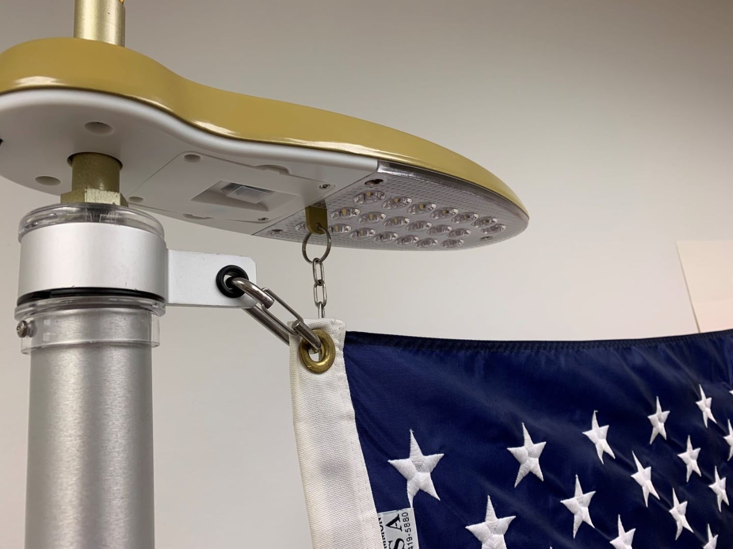 Flagpole Solar Light Telescopic