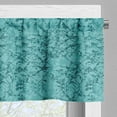 thumbnail image 3 of Ambesonne Teal Valance Pack of 2, Ink Drawing Style Tree, 54"X12", Teal Turquoise, 3 of 5