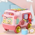 thumbnail image 3 of Autobus Scolaire Jouet pour Adolescent Piano Autobus Jouets Instrument de Musique Jouets Éducatifs Red-SinKeeU, 3 of 3