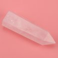 thumbnail image 4 of Varita hexagonal de cristal de cuarzo rosa de fluorita natural para adorno decorativo (5-6 cm), 4 of 7