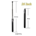 thumbnail image 4 of Runzkzy 26in Telescopic Trekking Poles – Outdoor Safety Camping Gear – Spring Loaded Trekking Poles, 4 of 11