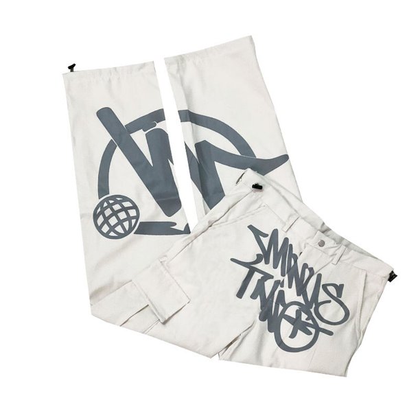 Minustwo-Pantalones vaqueros deportivos para Hombre, Ropa de calle holgada, informal, Y2k, para gimnasio, 2023