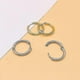 thumbnail image 2 of Pendiente de aro fino Yashi con colgante elegante y colorido unisex 12 mm color código de producto 76370, 2 of 5