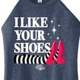 thumbnail image 3 of The Wizard of Oz - I Like Your Shoes - Juniors High Neck Tank Top, 3 of 5