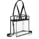 thumbnail image 1 of Bolso de mano transparente, bolso de hombro transparente, bolso de viaje, bolso de mano transparente, bolsas de viaje, neceser de Pvc, bolsa organizadora de viaje, 1 of 5