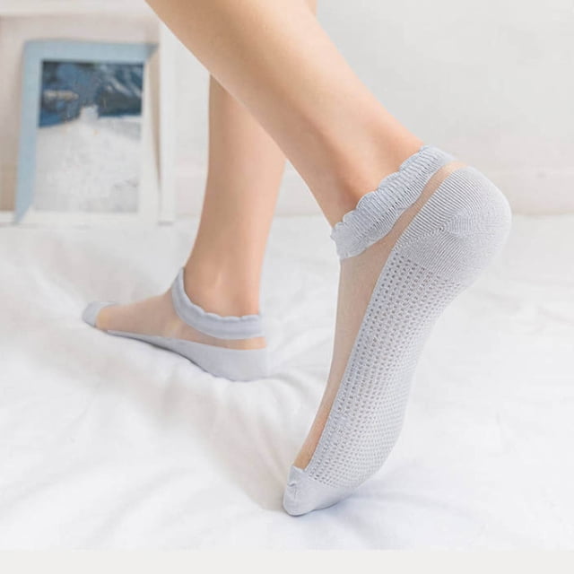 Neewe Womens Ankle Socks Lightweight Breathable Casual Low Cut Socks for Women Sweat Absorbing Socks